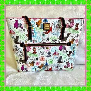 Disney Dooney & Bourke Paw Pals Sketch Cats Tote NEW WITH TAGS! SOLD OUT!